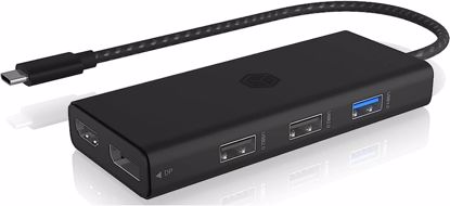 Fotografija izdelka Icybox IB-DK4011-CPD priklopna postaja s Power Delivery 100W