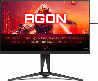 Fotografija izdelka AOC Agon AG275QX 27" IPS 170Hz QHD HDR400 gaming monitor