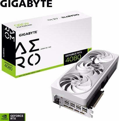 Fotografija izdelka Grafična kartica GIGABYTE GeForce RTX 4080 AERO OC, 16GB GDDR6X, PCI-E 4.0