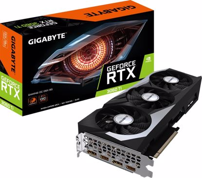 Fotografija izdelka Grafična kartica GIGABYTE GeForce RTX 3060 Ti Gaming OC D6X 8G, 8GB GDDR6X, PCI-E 4.0