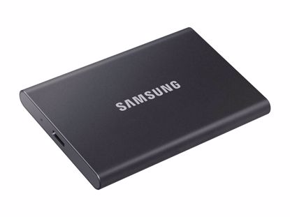 Fotografija izdelka Samsung T7 Zunanji SSD 1TB Type-C USB 3.2 Gen2 V-NAND UASP, Samsung T7, siv