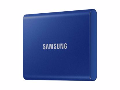 Fotografija izdelka Samsung T7 Zunanji SSD 1TB Type-C USB 3.2 Gen2 V-NAND UASP, Samsung T7, moder