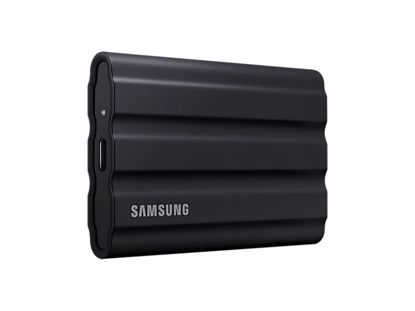 Fotografija izdelka Samsung T7 Zunanji SSD 1TB Type-C USB 3.2 Gen2 NVMe, IP65, Shield, črn