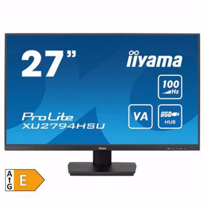 Fotografija izdelka IIYAMA ProLite XU2794HSU-B6 68,5cm (27") 100Hz FHD VA LCD DP/HDMI/USB FreeSync 0,1ms zvočniki monitor
