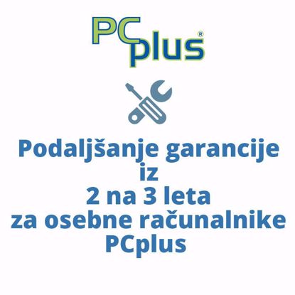 Fotografija izdelka PCPLUS podaljšanje garancije iz 2 na 3 leta za PCplus DREAM in GAMER računalnike