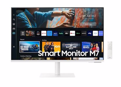 Fotografija izdelka Monitor Samsung M70C Smart, 32'', VA, 16:9, 3840x2160, HDMI, USB-C, BT, WiFi