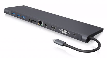 Fotografija izdelka Icybox IB-DK2102-C 11-in-1 USB Type-C DockingStation priklopna postaja za prenosnik