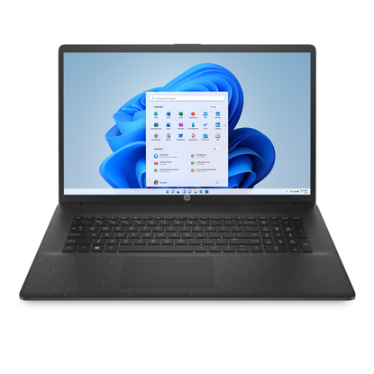 Fotografija izdelka HP 17 Ryzen5 7520U  / 16GB / SSD 512GB NVMe / 17.3" FHD / DOS