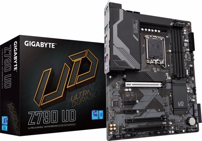 Fotografija izdelka GIGABYTE Z790 UD, DDR5, SATA3, USB3.2Gen2x2, DP, 2.5GbE, LGA1700 ATX