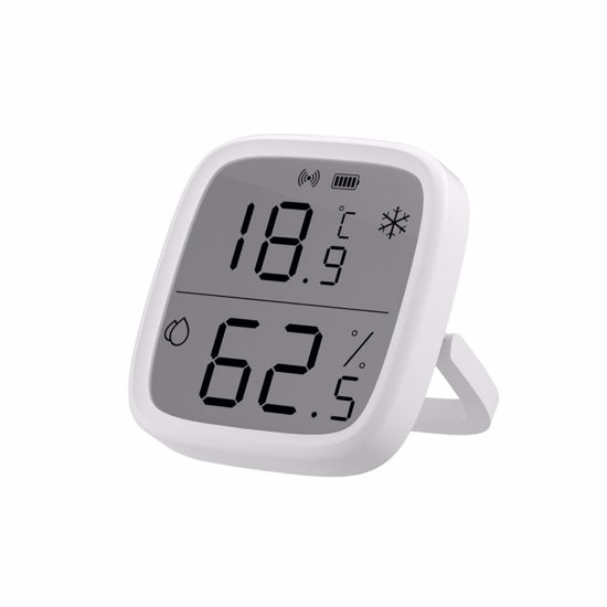 Fotografija izdelka SONOFF Zigbee LCD pametni senzor temperature in vlage SNZB-02D