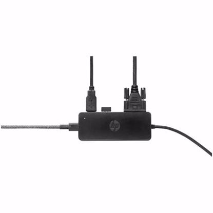 Fotografija izdelka Priklopna postaja USB-C => HP Travel Hub G2 2xUSB 3.2 1x USB-C VGA HDMI