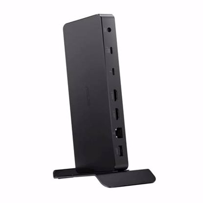 Fotografija izdelka Priklopna postaja USB-C => Asus DC500 2xHDMI 4xUSB 2xUSB-C 96W 1xLAN 2,5Gb 1x3,5mm Stikalo za vklop (90XB08DN-BDS010)