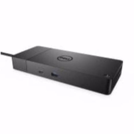 Fotografija izdelka Priklopna postaja USB-C =>Dell WD19S 180W 1x HDMI 2xDisplayPort 3xUSB3.1 1x USB-C DisplayPort 1xUSB-C 1xLAN priložen polnilec (210-AZBU)
