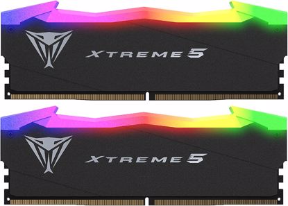 Fotografija izdelka Patriot Viper Xtreme 5 RGB Kit 32GB (2x16GB) DDR5-7600 DIMM PC5-60800 CL36, 1.45V