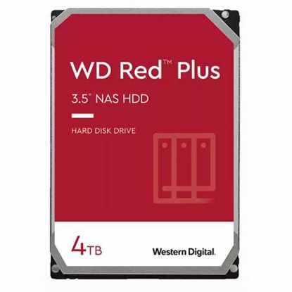 Fotografija izdelka RED plus 4TB 3,5" SATA3 256MB (WD40EFPX) trdi disk