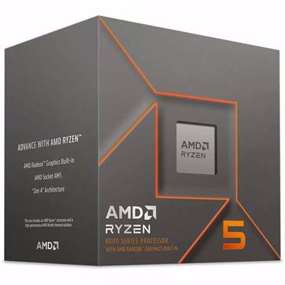 Fotografija izdelka AMD Ryzen 5 8500G 3,5/5,0GHz 45-65W AM5 Wraith Stealth hladilnik BOX procesor