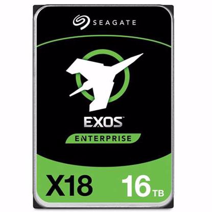 Fotografija izdelka SEAGATE Exos X18 18TB 3,5" SATA3 256MB 7200 (ST16000NM000J) Enterprise trdi disk