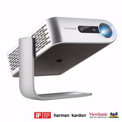 Fotografija izdelka VIEWSONIC M1 WVGA 250A 120000:1 LED harman/kardon prenosni projektor
