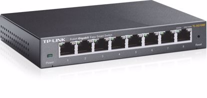 Fotografija izdelka TP-LINK TL-SG108E Easy Smart 8-port gigabit mrežno stikalo-switch