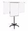 Fotografija izdelka Bi-Office Tabla samostoječa Maya Mobile 70x102 cm Alu, magnetna, izvl. roke, črno stojalo