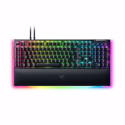 Fotografija izdelka Tipkovnica Razer BlackWidow V4 Pro, zelena stikala, UK SLO g.