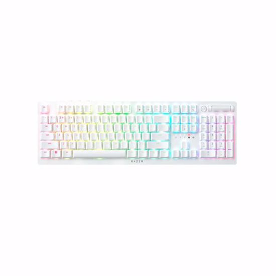 Fotografija izdelka Tipkovnica Razer Deathstalker V2 Pro, Clicky optična stikala, bela, US SLO g.
