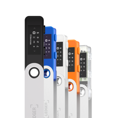 Fotografija izdelka Ledger Nano S Plus, denarnica za Bitcoin in druge kriptovalute, črna