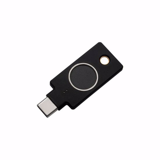 Fotografija izdelka Varnostni ključ Yubico YubiKey C Bio, FIDO Edition, USB-C
