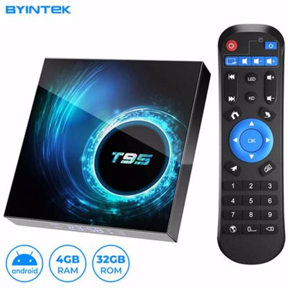 Fotografija izdelka Byintek TV BOX, 4K UHD, Android 10, WiFi, 4GB + 32GB, Google, Netflix, Youtube