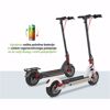 Fotografija izdelka Električni skiro MS ENERGY e10, 10" pnevmatike, 450W motor, domet do 40km, LED osvetlitev, zložljiv, 48V 12.5Ah baterija, regenerativno polnjenje, LCD zaslon, brezplačna aplikacija, bel