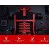 Fotografija izdelka GENESIS ASTAT 700 gaming / pisarniški stol, ergonomski, tehnologija PureFlowPLUS™, konstrukcija ExoBase™, kolesa CareGlide™, nastavljiva višina / naklon, črn-rdeč
