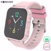 Fotografija izdelka Pametna ura FOREVER iGO2 JW-150, 1.44" zaslon, Bluetooth, Android + iOS, baterija, aplikacija, IP68, merjenje aktivnosti, analiza spanca, športni načini, igre, roza (Pink)