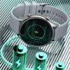 Fotografija izdelka TREVI pametna ura T-FIT 280 S CALL, 1.32" zaslon, Bluetooth, Android + iOS, baterija, IP67, klicanje, merjenje kisika / pritiska / aktivnosti, analiza spanca, športni načini, srebrna