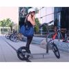 Fotografija izdelka Električni skiro MS ENERGY r10, 20"+16" pnevmatike, 350W motor, domet do 30km, LED osvetlitev, 36V 10.2Ah baterija, LCD zaslon, zložljiv, črno siv