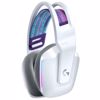 Fotografija izdelka LOGITECH G733 LIGHTSPEED Wireless RGB Gaming z mikrofonom bele slušalke