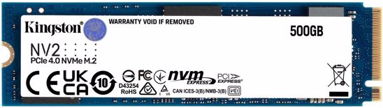 Fotografija izdelka KINGSTON NV2 500GB M.2 PCIe 4.0 NVMe (SNV2S/500G) SSD
