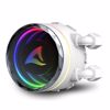 Fotografija izdelka SHARKOON S80 RGB AIO 240mm bela vodno hlajenje