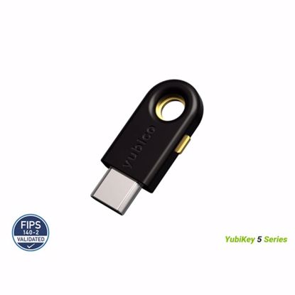 Fotografija izdelka Varnostni ključ Yubico YubiKey 5C FIPS, USB-C, črn