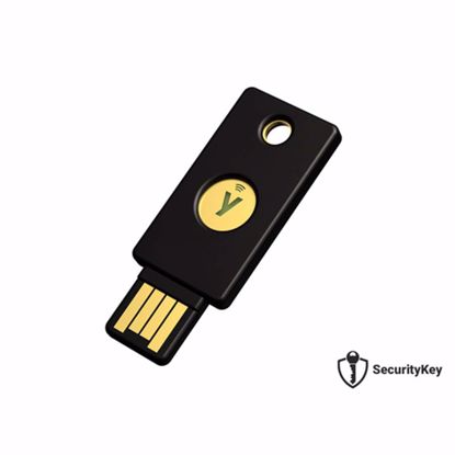 Fotografija izdelka Varnostni ključ Yubico Security Key NFC, FIDO2 U2F, USB-A, črn