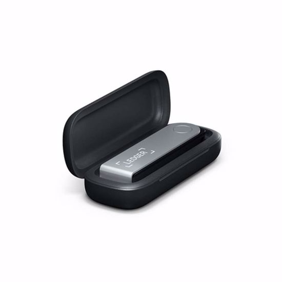 Fotografija izdelka Zaščitni ovitek za strojno denarnico Ledger Nano X Case, črn