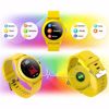 Fotografija izdelka FOREVER Colorum CW-300 pametna ura, 1.22" zaslon, Bluetooth, Android + iOS, baterija, aplikacija, IP68, merjenje aktivnosti, analiza spanca, športni načini, rumena (xYellow)