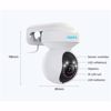 Fotografija izdelka Reolink E1 OUTDOOR PRO IP kamera, 4K 8MP Ultra HD, WIFI 6, vrtenje in nagibanje, IR nočno snemanje, LED reflektorji, aplikacija, vodoodporna, dvosmerna komunikacija, bela