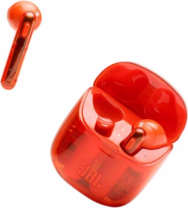 Fotografija izdelka JBL Tune 255TWS BT5.0 In-ear slušalke z mikrofonom, oranžne