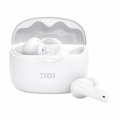 Fotografija izdelka JBL Tune Beam TWS BT5.3 In-ear slušalke z mikrofonom, bele