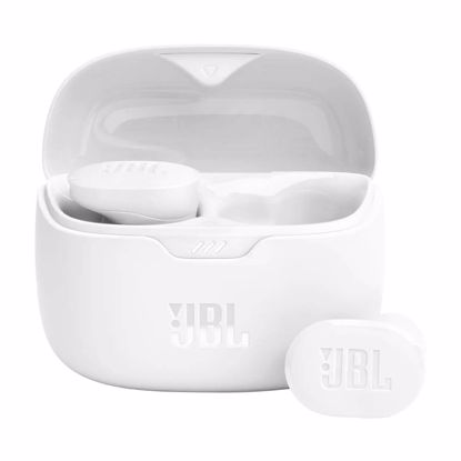 Fotografija izdelka JBL Tune Buds TWS brezžične slušalke z mikrofonom, bele