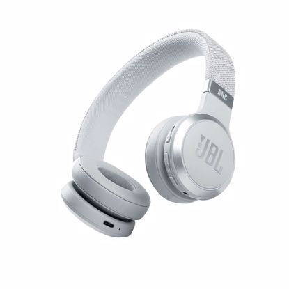 Fotografija izdelka JBL Live 460NC Bluetooth naglavne brezžične slušalke, bele