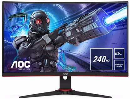 Fotografija izdelka AOC C27G2ZE 27'' 240Hz ukrivljen gaming monitor