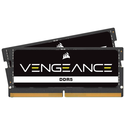 Fotografija izdelka Corsair VENGEANCE 64GB (2 x 32GB) DDR5 SODIMM 4800MHz, CL40, 1.1V