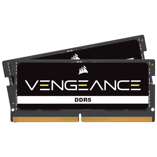 Fotografija izdelka Corsair VENGEANCE 64GB (2 x 32GB) DDR5 SODIMM 4800MHz, CL40, 1.1V
