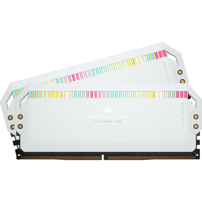 Fotografija izdelka Corsair DOMINATOR PLATINUM RGB 64GB (2x32GB) DDR5 5600MHz, CL40, 1.25V